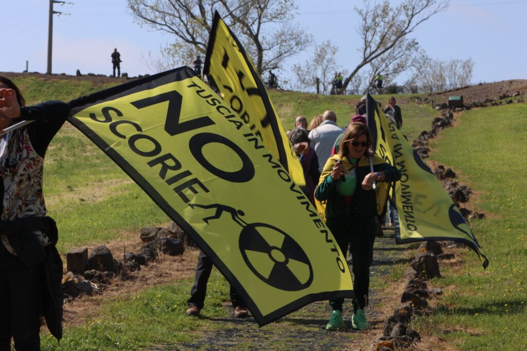6 Aprile Vulci, Manifestazione no Scorie