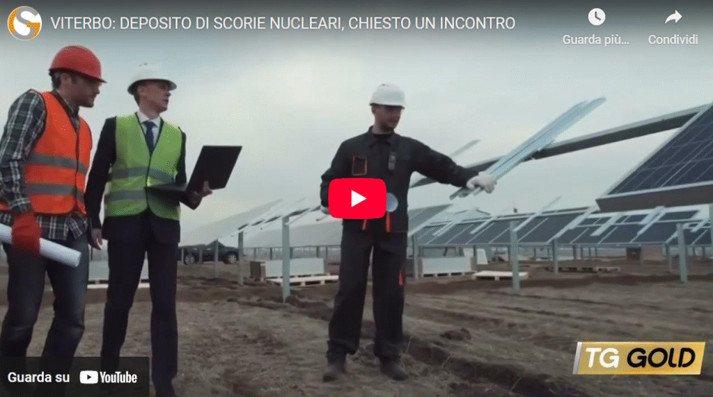 VITERBO: DEPOSITO DI SCORIE NUCLEARI, CHIESTO UN INCONTRO