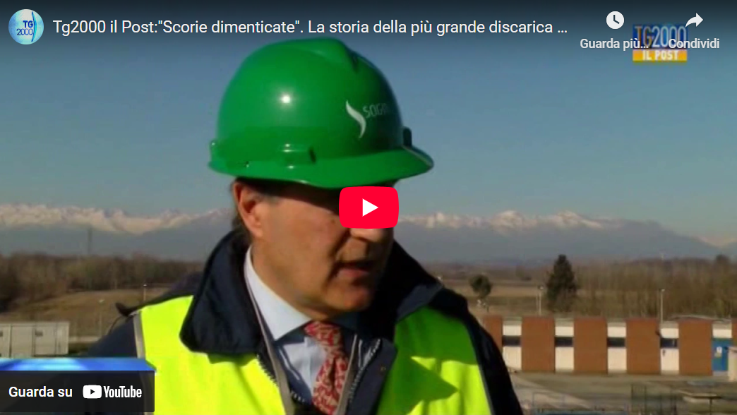 Tg2000 il Post:”Scorie dimenticate”. La storia della più grande discarica nucleare d’Italia