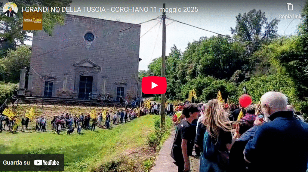 I GRANDI NO DELLA TUSCIA – CORCHIANO 11 maggio 2025