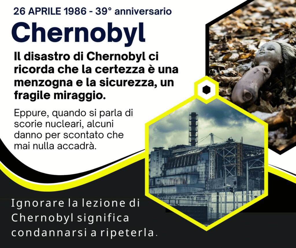 Per non dimenticare.. Oggi ricorre l’anniversario di Chernobyl
