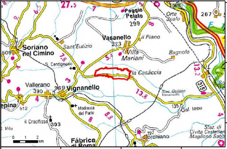 VT-12: Inquadramento geologico, naturalistico e antropico