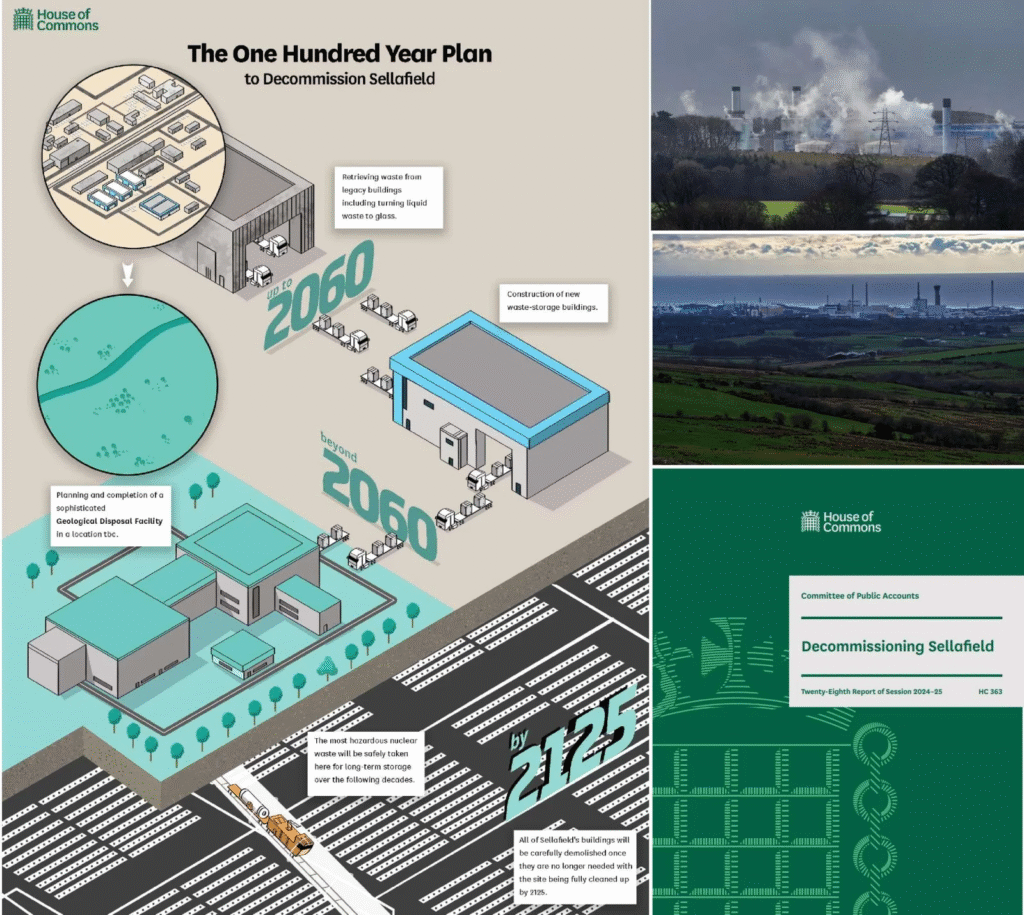 Sellafield: 136 miliardi di sterline, 100 anni di lavori e nessuna certezza.