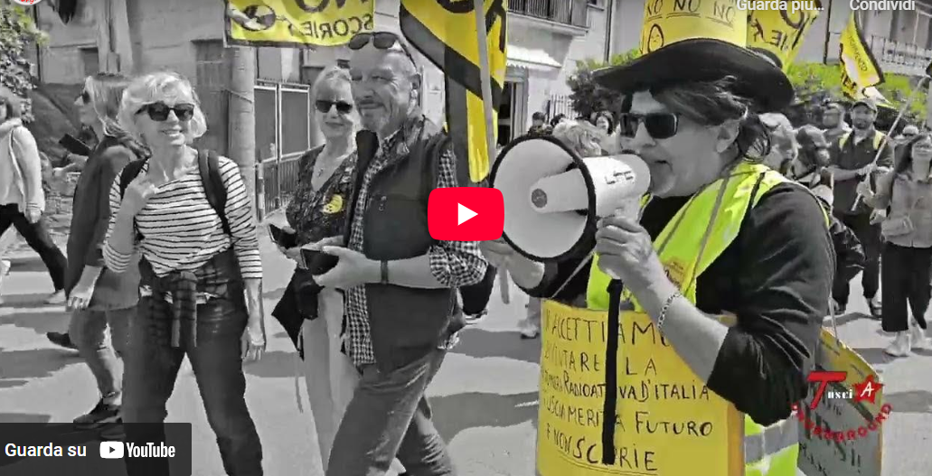 NO SCORIE NUCLEARI – Corchiano 11 Maggio 2025 – Tuscia in movimento