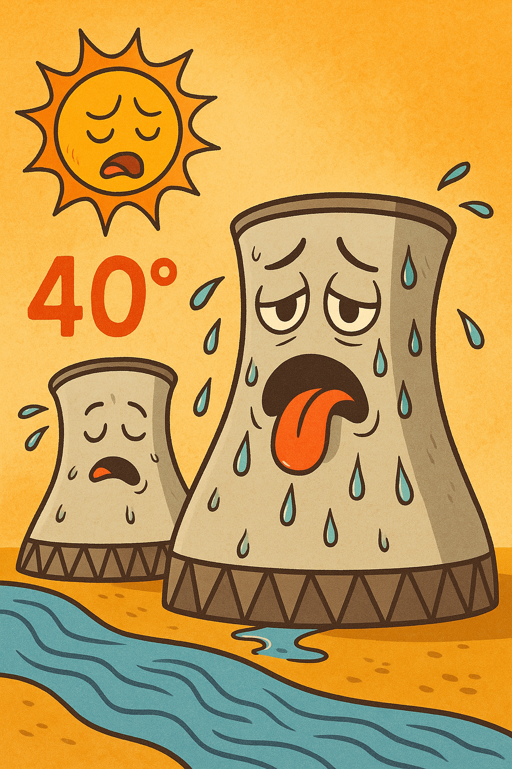 Arriva il caldo e si spengono le centrali super efficienti