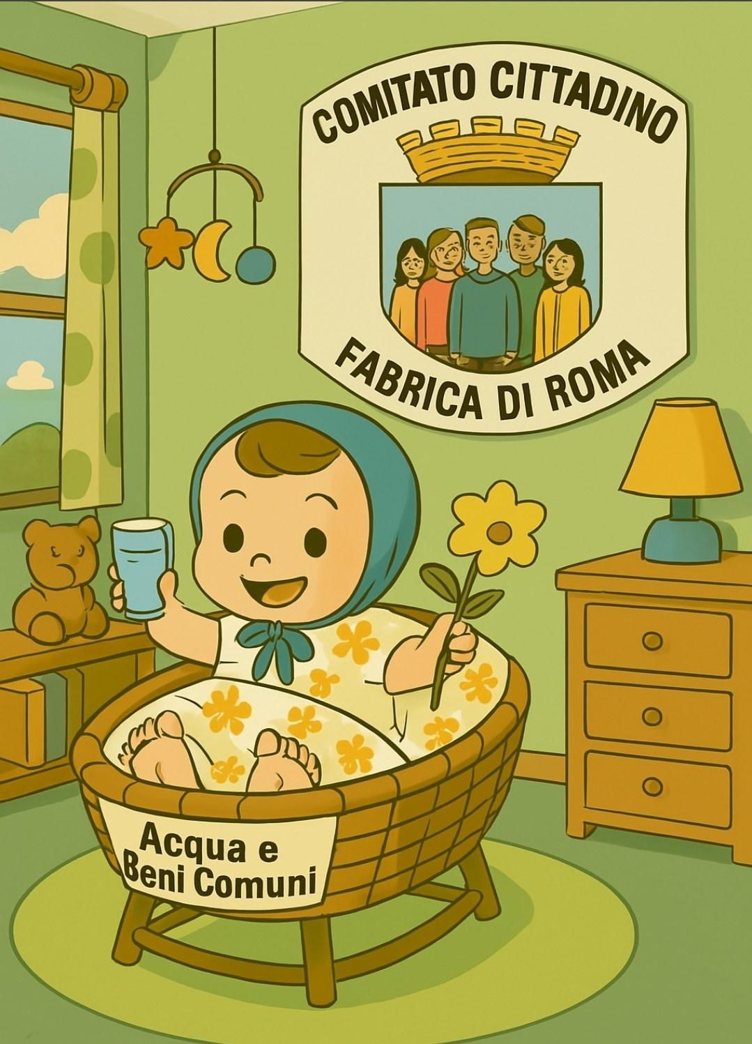 A Fabrica di Roma nasce il Comitato “Acqua e Beni Comuni”