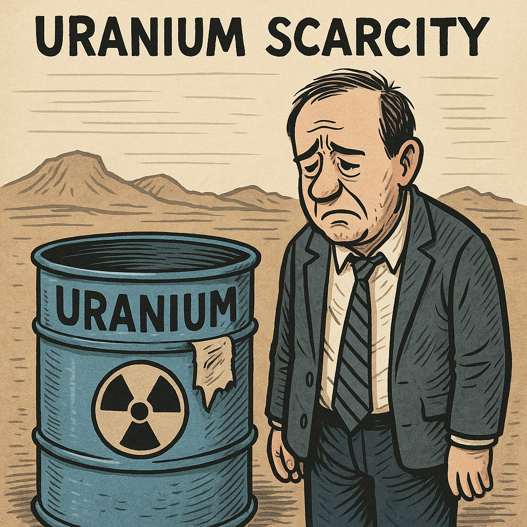 Uranio a rischio: il rilancio del nucleare già in crisi