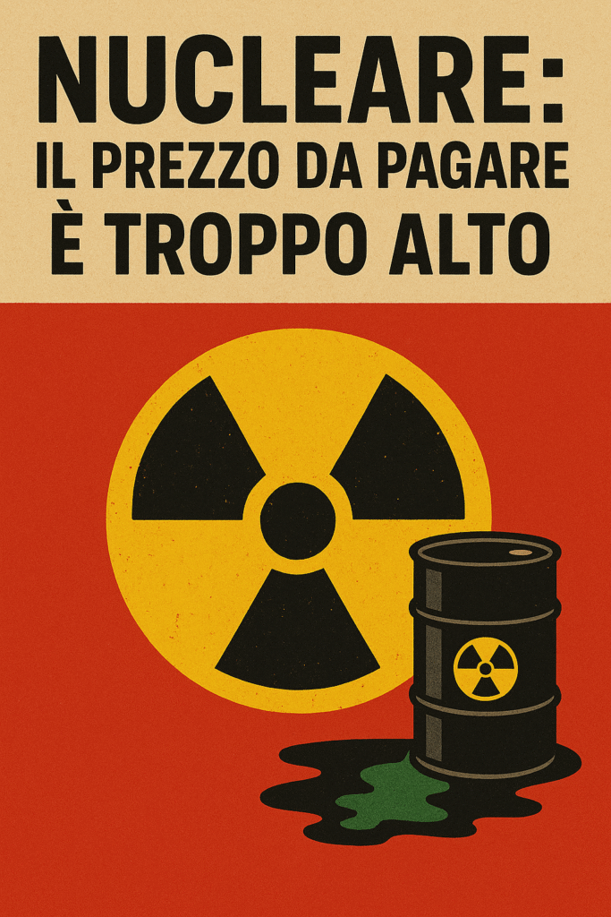 Nucleare : il prezzo da pagare è troppo alto.